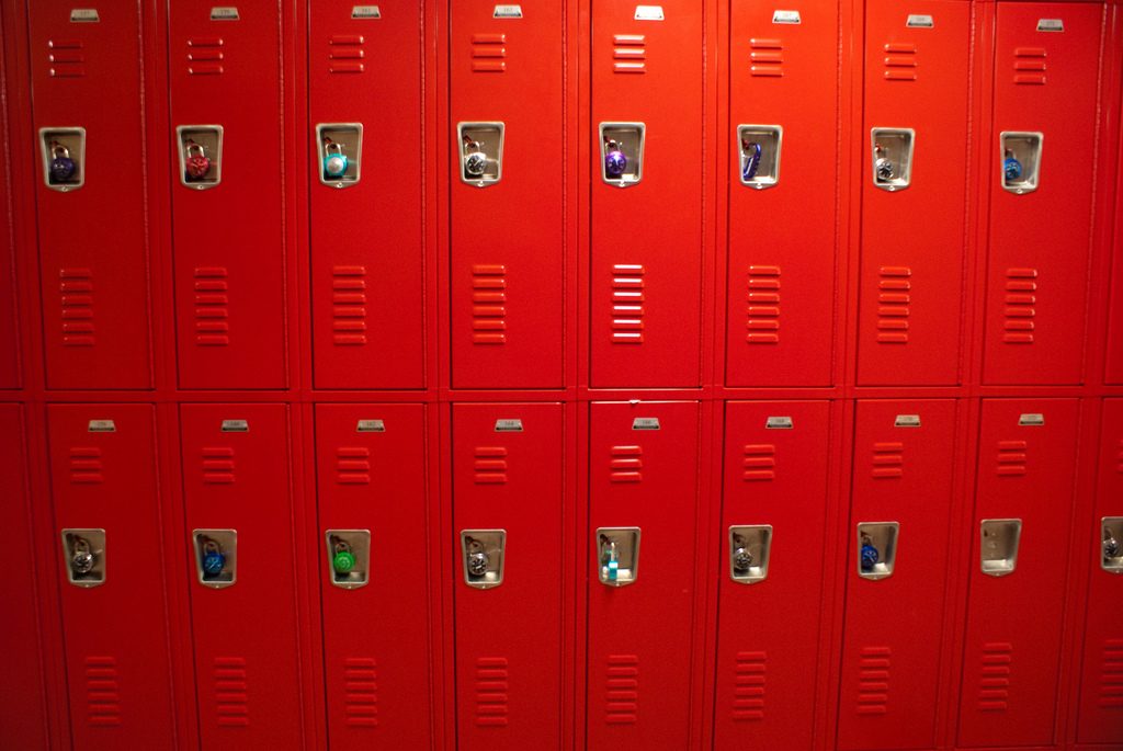 Lockers at West
