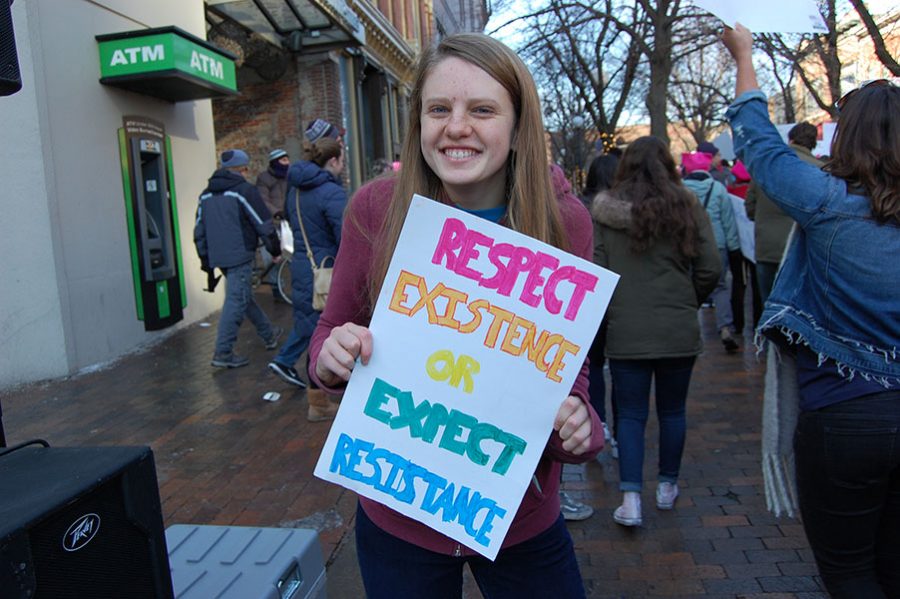 Isabelle Paulsen ‘21 said, “I really enjoyed seeing all the signs and the positivity. It was truly inspiring.”