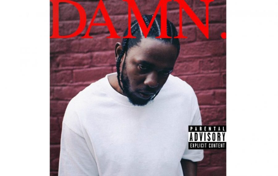 The cover of DAMN. by Kendrick Lamar